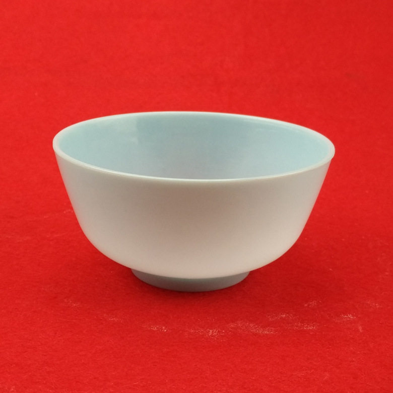 厂家直销3.5寸密胺小碗儿童彩色饭货源日用百货天蓝色碗