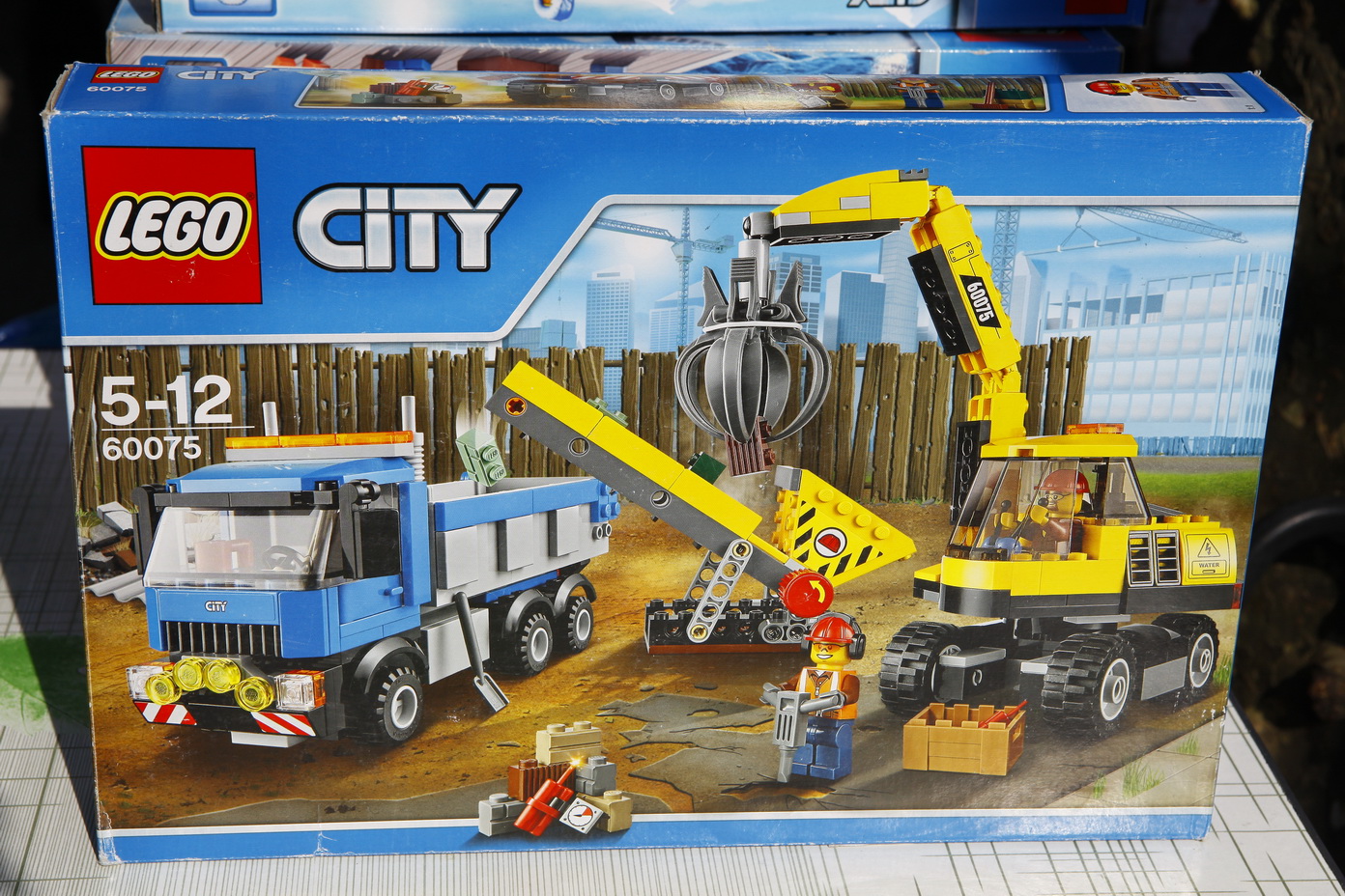 正品乐高积木lego 7633 城市系列 建筑工地 已拆封内包未拆 现货