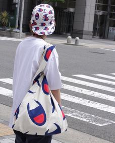 日本直邮 正品champion帆布包 冠军和尚袋 大