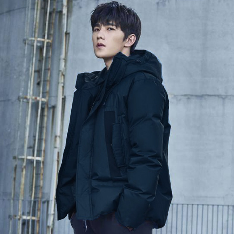 一折运动羽绒服男 彪马_puma彪马男外套2018冬季杨洋新款休闲运动服连