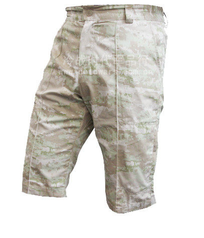 沙漠迷彩裤_俄罗斯 俄军迷新型ksor-ii沙漠数码迷彩热带战术短裤 米色