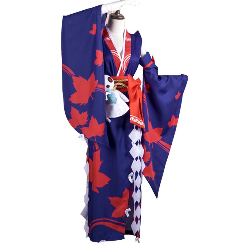 阴阳师sr 鬼女红叶cos和服 女鬼和服 全套优惠券