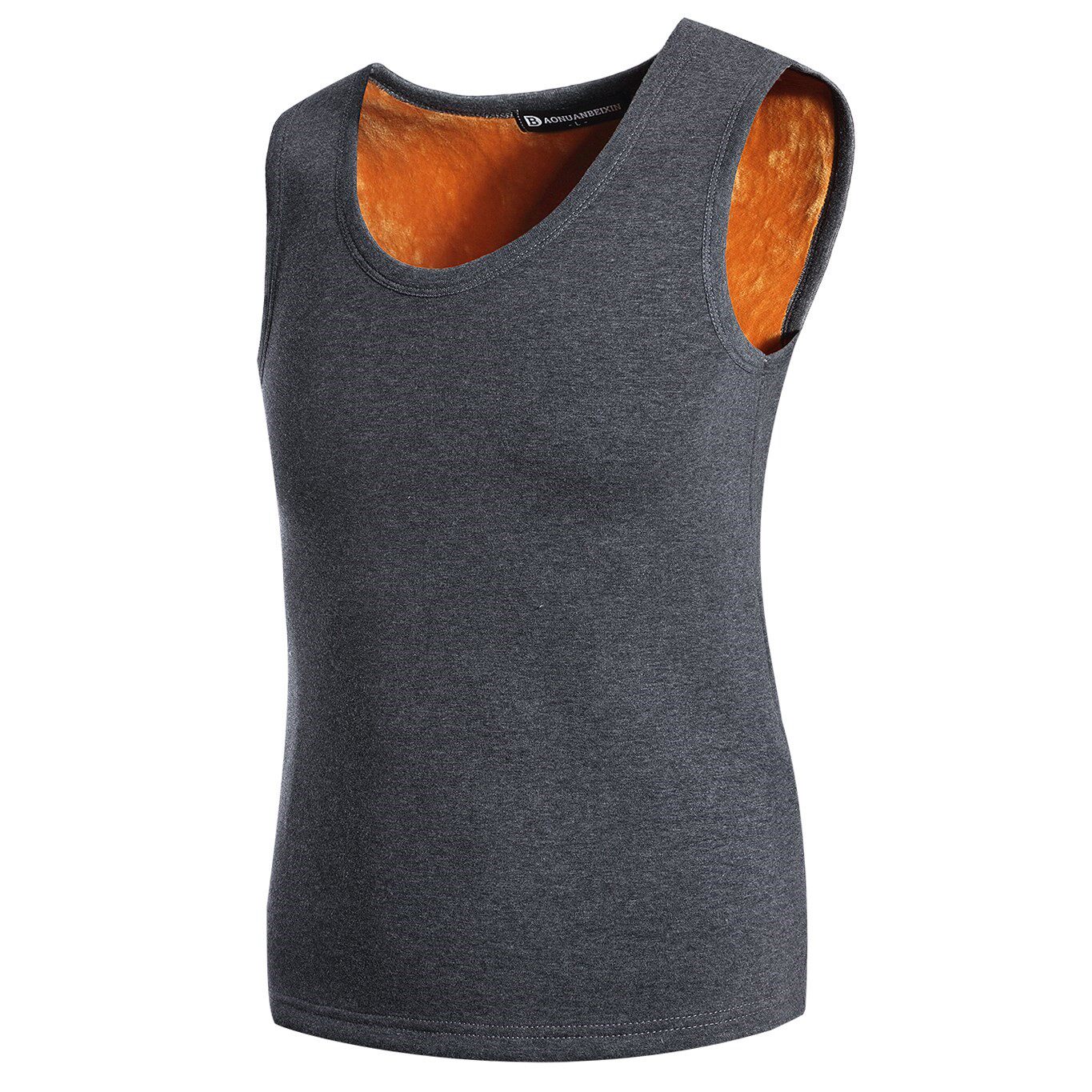 热销加绒背心男冬季 保暖大码