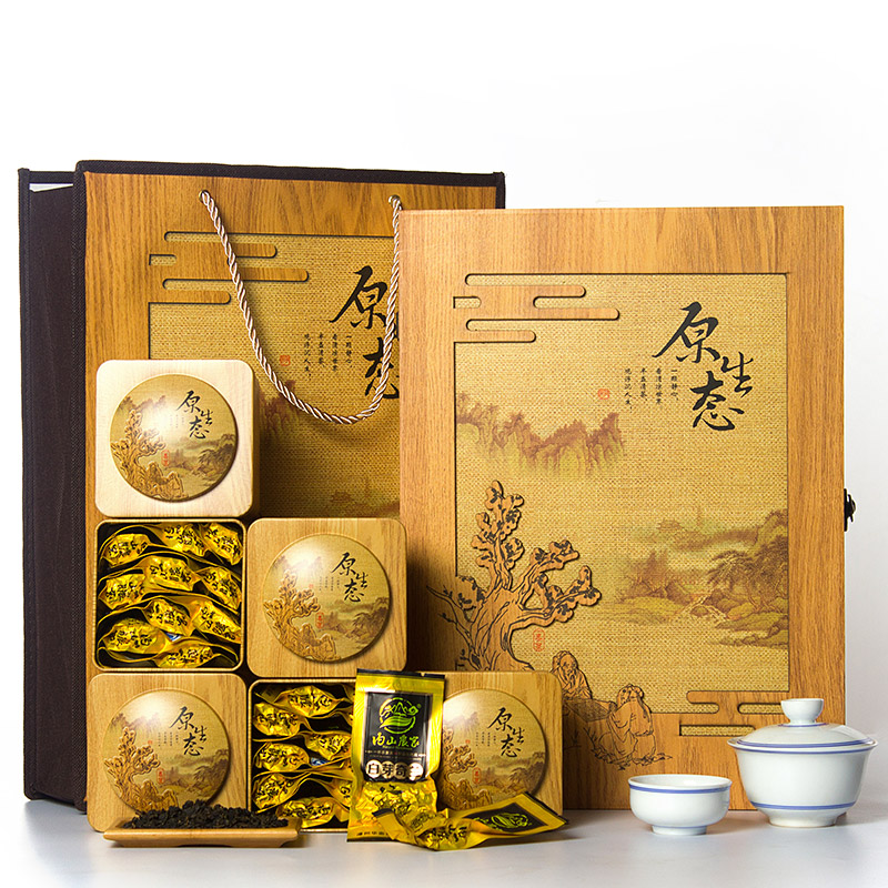 茶叶农家茶春茶浓香型白芽奇兰 平和中火高山奇兰茶叶500g礼盒装图片