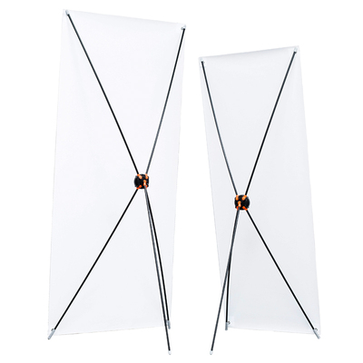 齿轮x展架60x160 80x180海报架子广告架易拉宝支架婚庆展示架制作