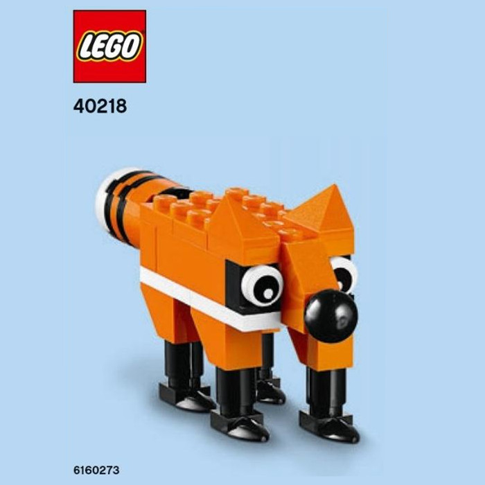 小狐狸 迷你 季节限定款 40218 拼砌包 乐高 lego 全新正品
