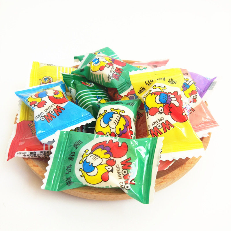 特价wowo奶糖_wowo喔喔大公鸡牛奶糖500g结婚喜糖儿时80后怀旧零食