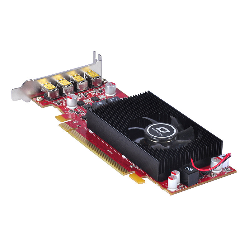 包邮卡诺基r7 350 2g 多屏minidp接口炒股监控投影游戏显卡