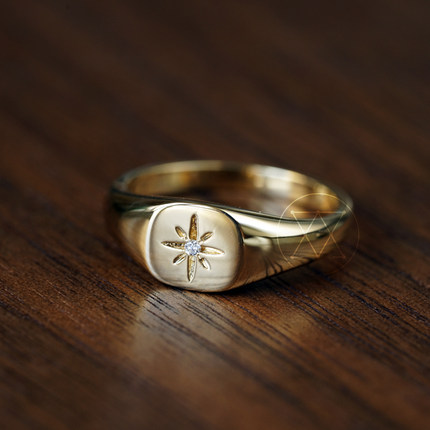 fenny经典款18k金手链男冷淡风手链简约男士男款有质感粗侧身_不打折