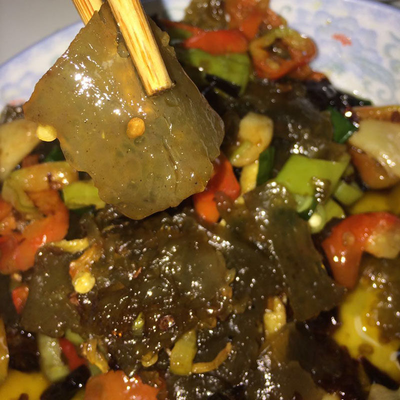 河南特产土特产_河南新乡特产皮渣农家土特产皮扎纯手工红薯粉条焖子