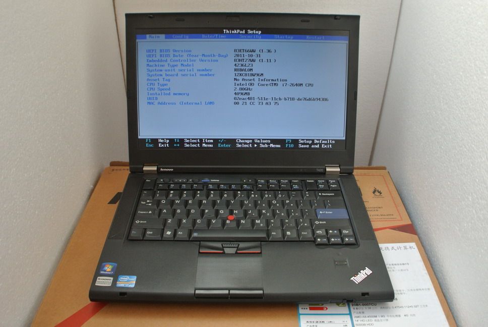 thinkpad t420(4179gvc) 14寸笔记本电脑 商务办公 学生便携超薄