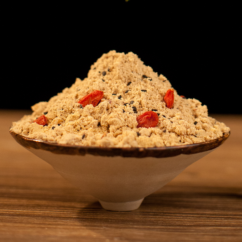 山西特产兆辉油茶红枣甜400g*2袋油茶面营养早餐即食粗粮包邮