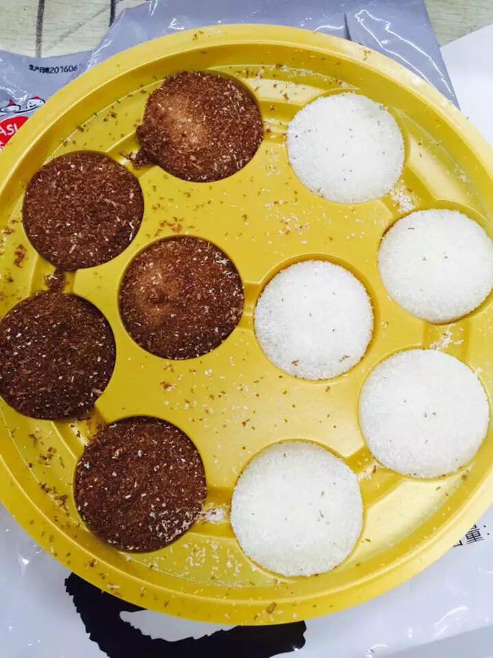 糯米果_大成 霜火菓子250g 霜火果子 椰蓉原味可可糯米糍 休闲即食