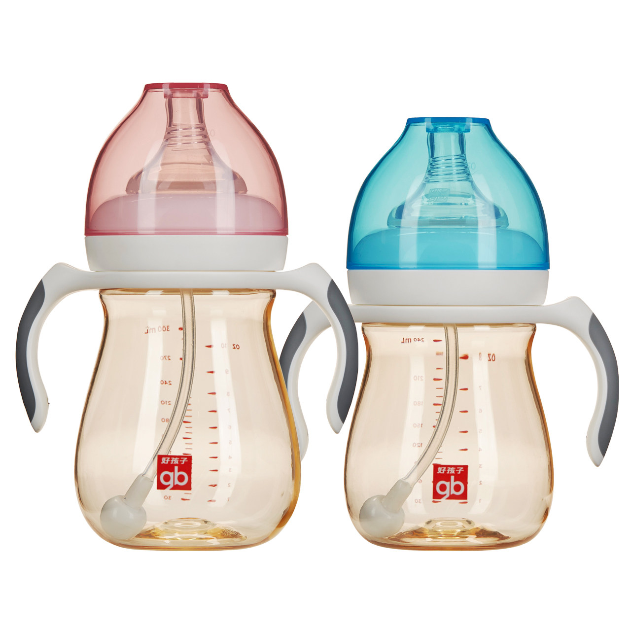好孩子婴儿ppsu奶瓶宽口径新生儿宝宝奶瓶喝水