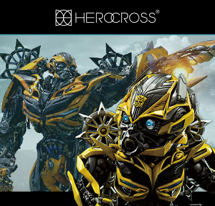 herocross 变形金刚4 超合金q版 大黄蜂 可动手办模型 现货