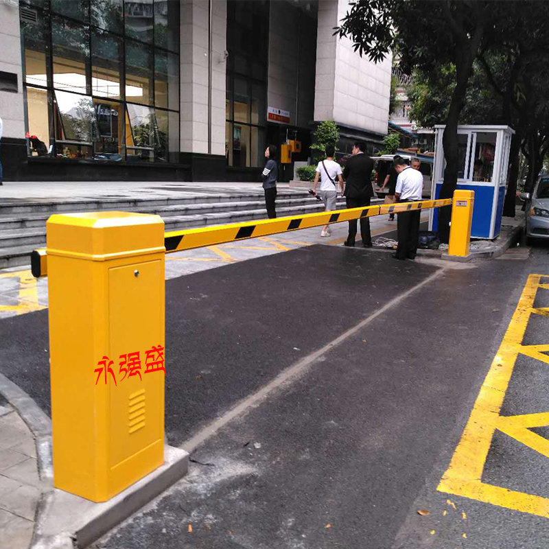 电动空降门道闸 遥控升降抬杠门 栅栏式拦车器 小区物业闸道档杆