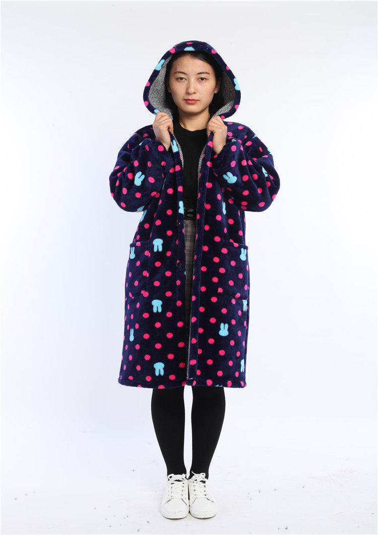 法兰绒罩衣大额优惠券