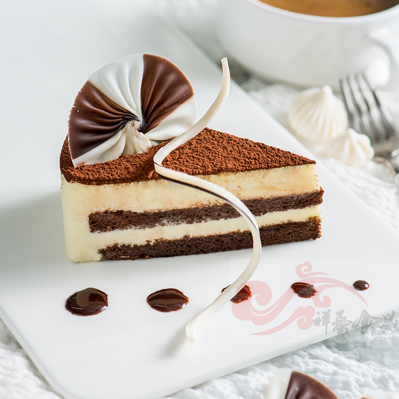 点心糕点 西式_美臣提拉米苏慕斯蛋糕 动物奶油 冷冻西式糕点茶歇甜品