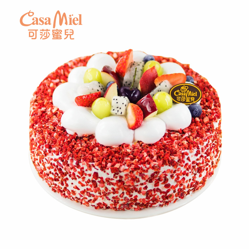 动物奶油蛋糕 同城_可莎蜜儿新鲜水果动物奶油蛋糕 鲜奶生日蛋糕 杭州