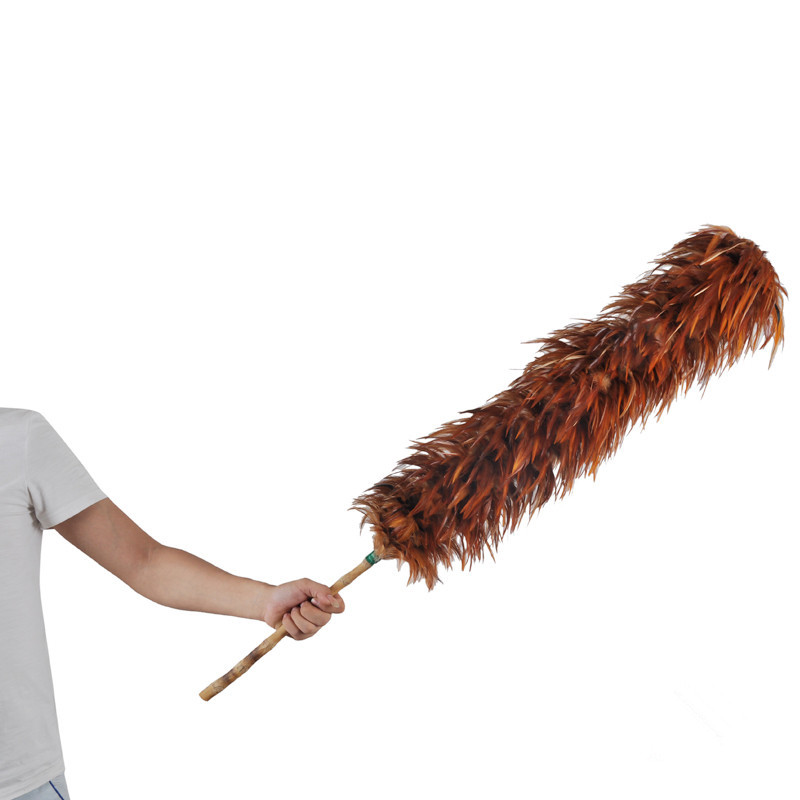 手工制作车用鸡毛掸子防静电扫灰家用尘除尘