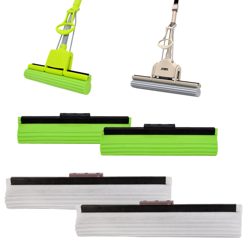 妙洁卡槽式原装拖把头替换装巨易吸魔吸胶棉头海绵头墩布拖把配件优惠