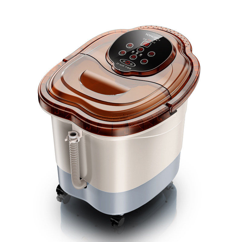 涌金 全自动足浴盆 足浴器 泡脚器电动按摩洗脚盆足疗家用深桶