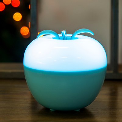 创意氛围苹果吹控灯感应调节usb充电调光卧室床头起夜台灯小夜灯