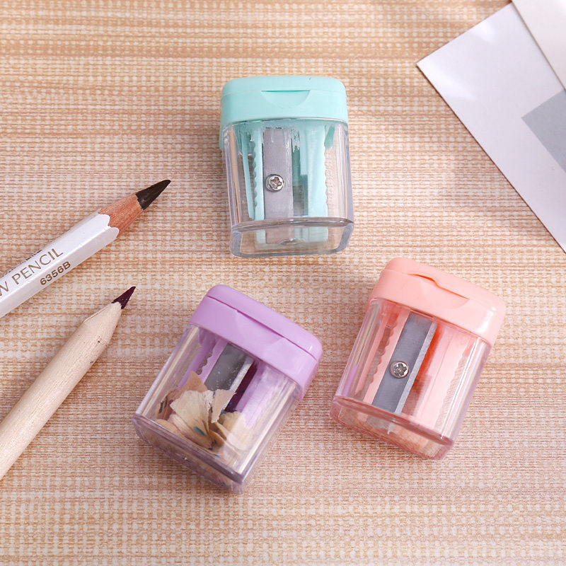 儿童转笔刀_手动迷你卷笔刀铅笔刀小学生文具削笔器儿童旋笔刀削笔刀