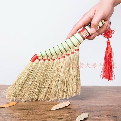 东北用扫炕笤帚结婚用床刷高粱苗笤帚小扫把手编床扫扫地毯小笤帚