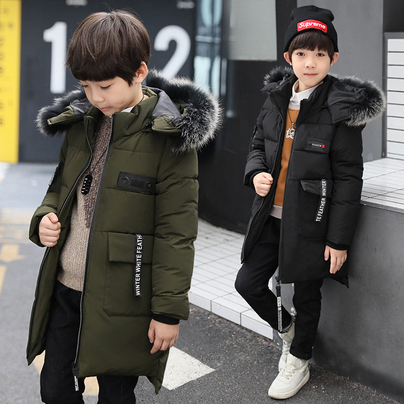 2018秋冬新款童装棉衣羽绒棉服棉衣男童女童