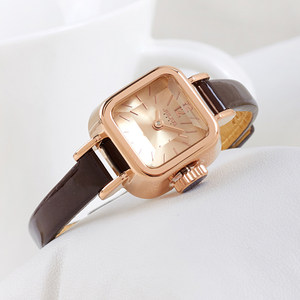 女皮带款小巧简约气质石英表 掌柜:文艺青年少女 阿柴a185《monica》