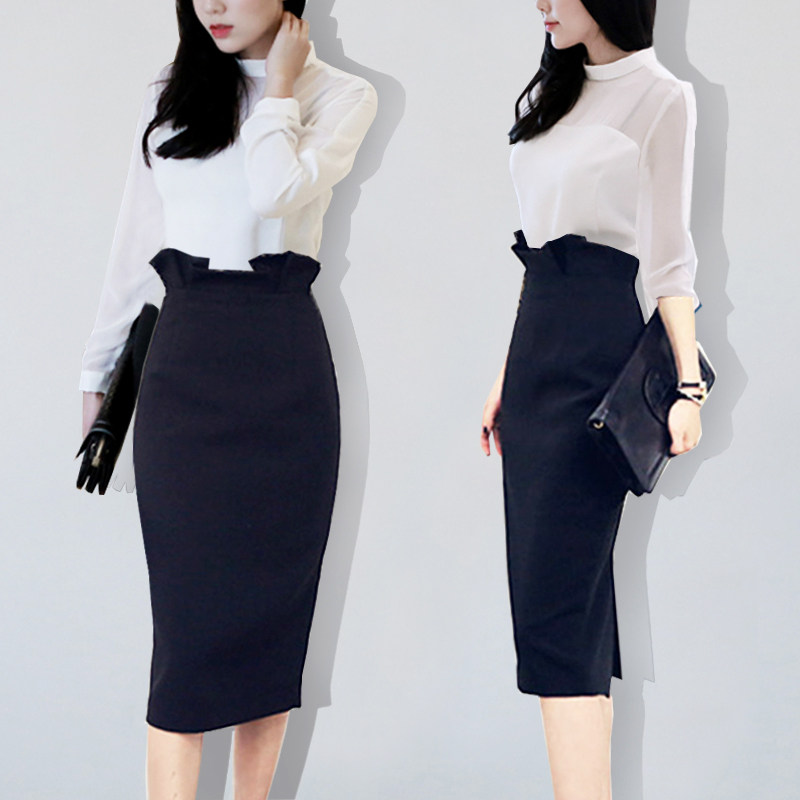 来一波端庄亦性感的半身裙搭配套餐