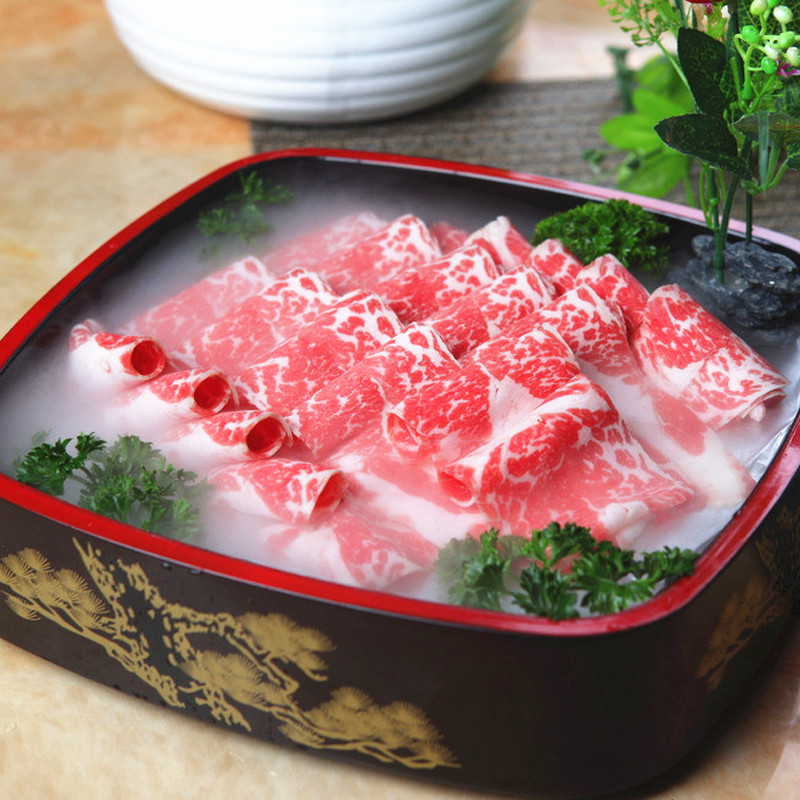 雪花牛肉 新鲜火锅