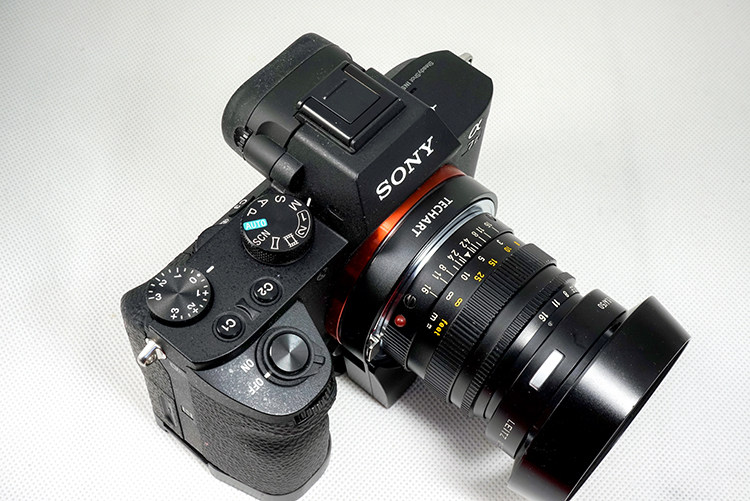 阿尔帕转接索尼自动对焦转接套件 天工lm-ea7转接环 a7r2/a7m2用