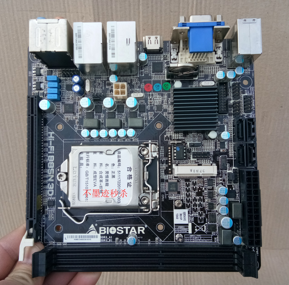 z87_biostar/映泰 b85n 3d 秒h81 b85 z87 z97 1150主板 i7 4980hq