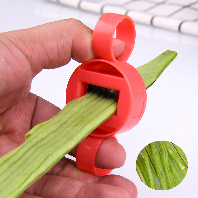 切菜神器 家用_家用豆角切丝器 豆角丝切刀 多功能切丝神器 厨房小