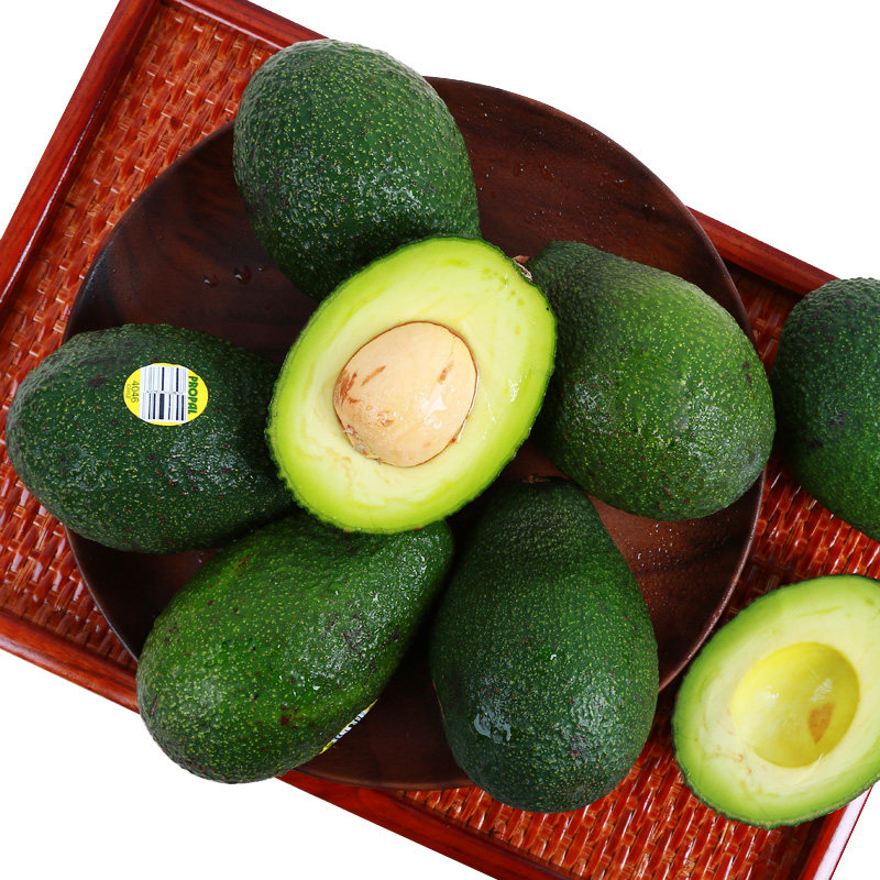 【北京当日达】墨西哥牛油果新鲜进口牛油果鳄梨6粒整箱批发同城