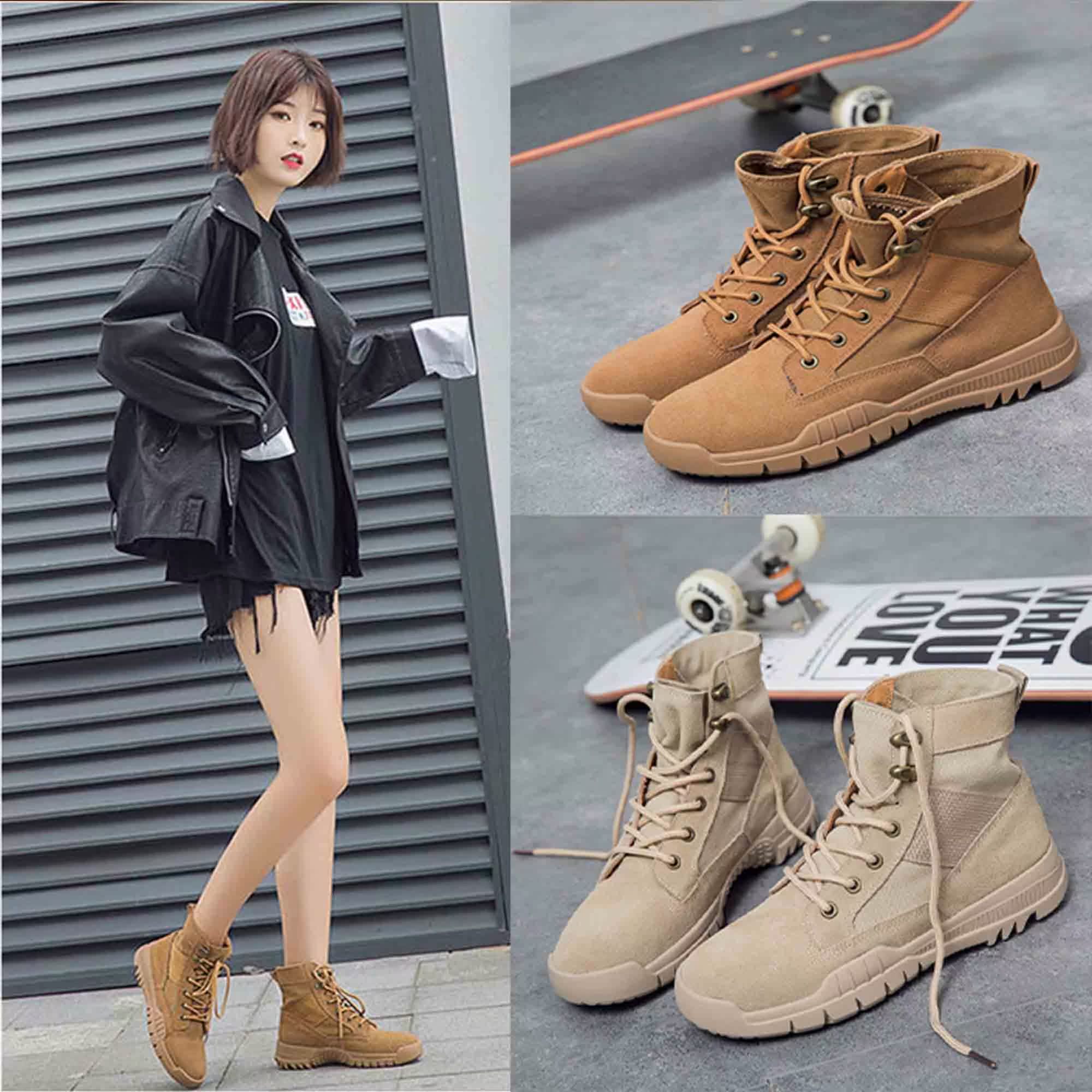 低帮马丁靴女 浅口