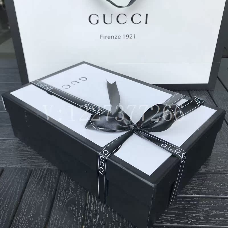 古奇鞋_古驰小白鞋鞋盒gucci蜜蜂鞋盒古奇酒神包专柜包装纸酷奇纸袋子