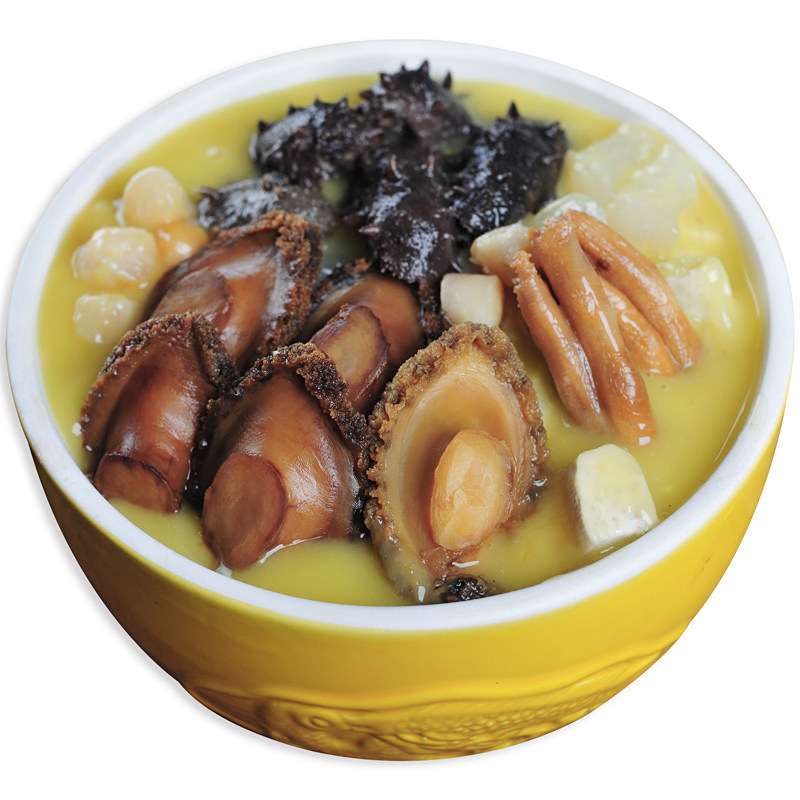 佛跳墙2000克5至8人份 鲍鱼熟食海鲜半成品年夜饭私房菜大盆菜