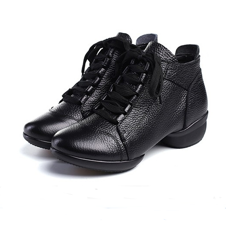 水兵舞鞋女成人真皮广场舞鞋子跳舞鞋软底练舞鞋轻便四季全牛皮鞋