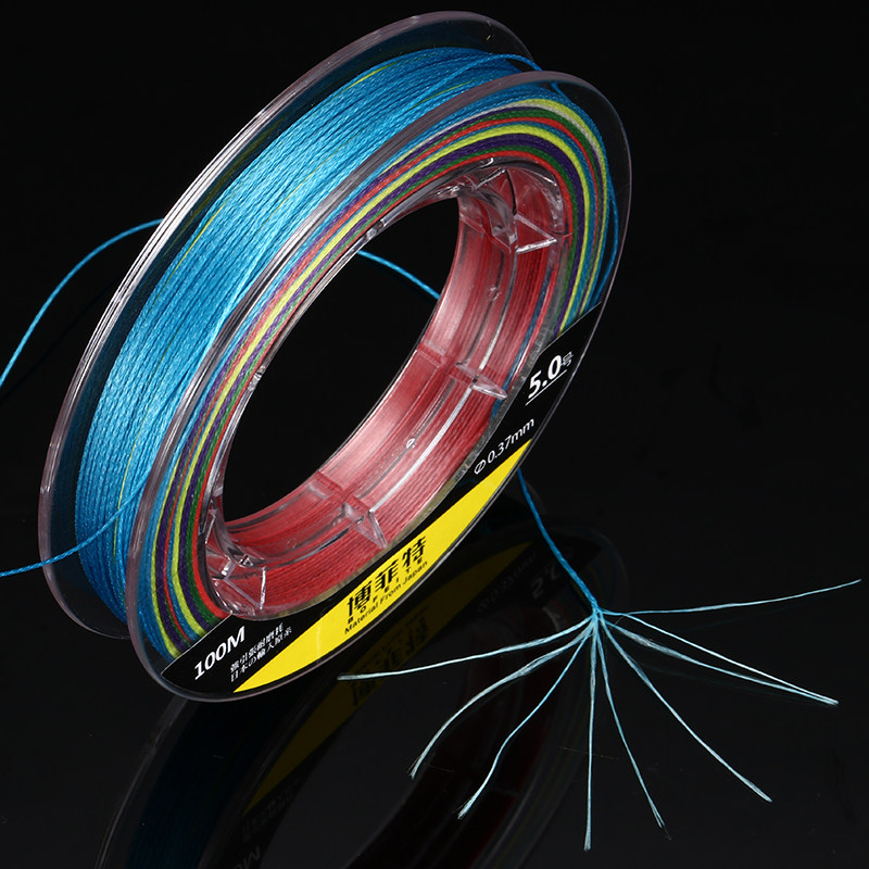 进口9编大力马鱼线100米 pe线 防咬线海钓路亚线 编织线钓鱼线