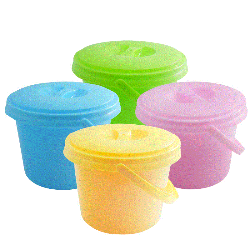 瑞达多功能颜料水桶 水彩桶 水粉画桶水粉颜料洗笔桶洗笔筒调色盘