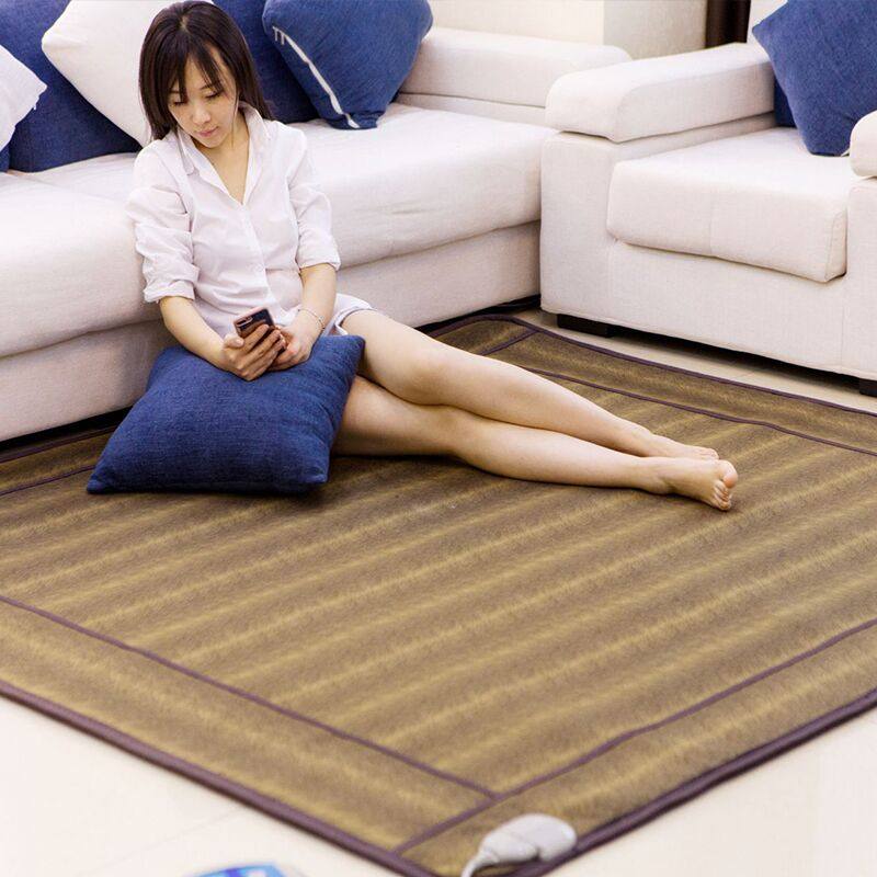 韩国碳晶地暖垫地热垫电热毯电热地板碳纤维电加热地垫地暖毯家用