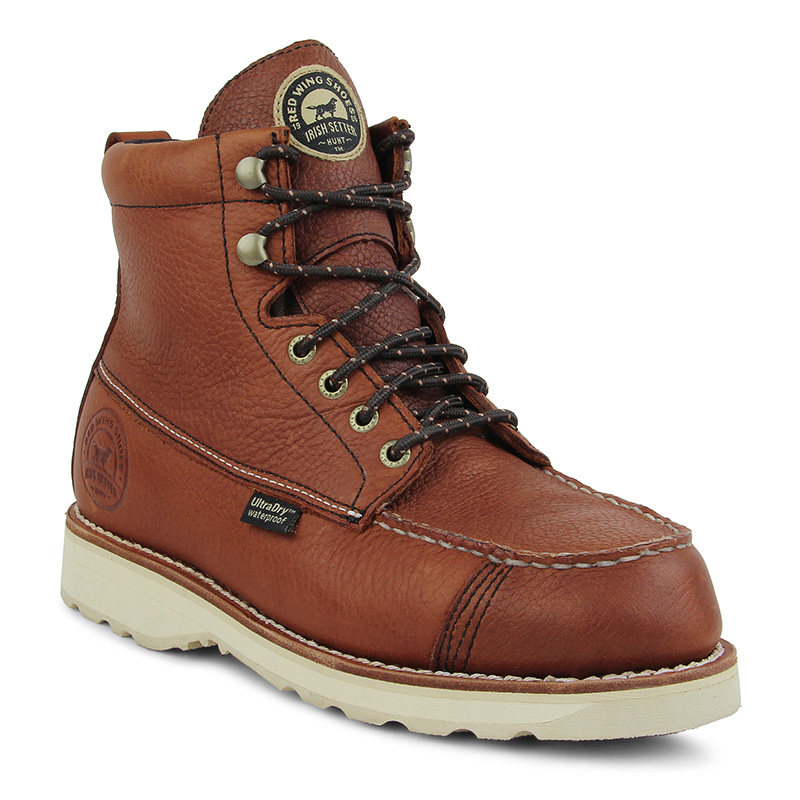 red wing红翼 irish setter 838 犬标红翼皮靴 耐磨舒适真皮男靴_双氙