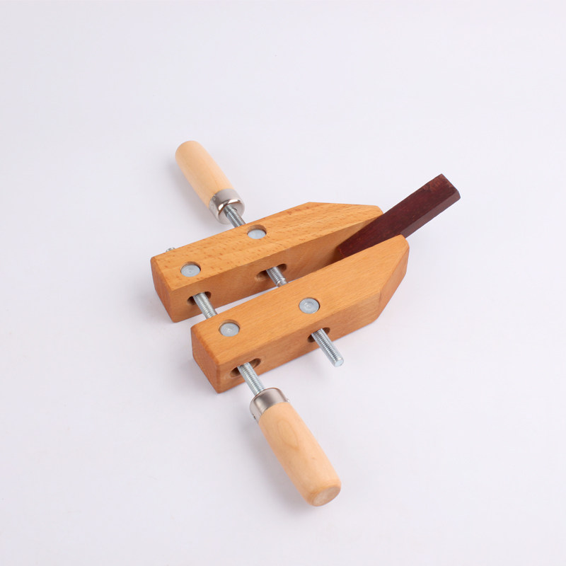 美科榉木平行夹木工夹榉木夹螺杆夹乐器夹提琴夹木工夹子平衡夹