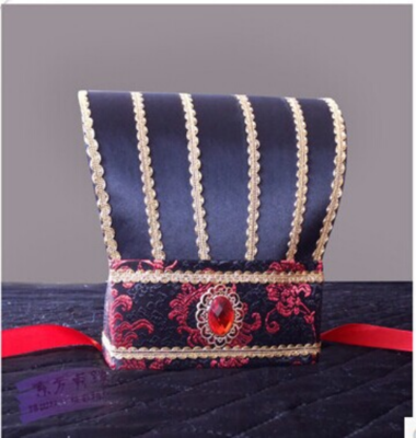 古装头饰汉服帽古代皇帝状元大臣官帽汉朝戏服侠客尖帽道具剑扇子