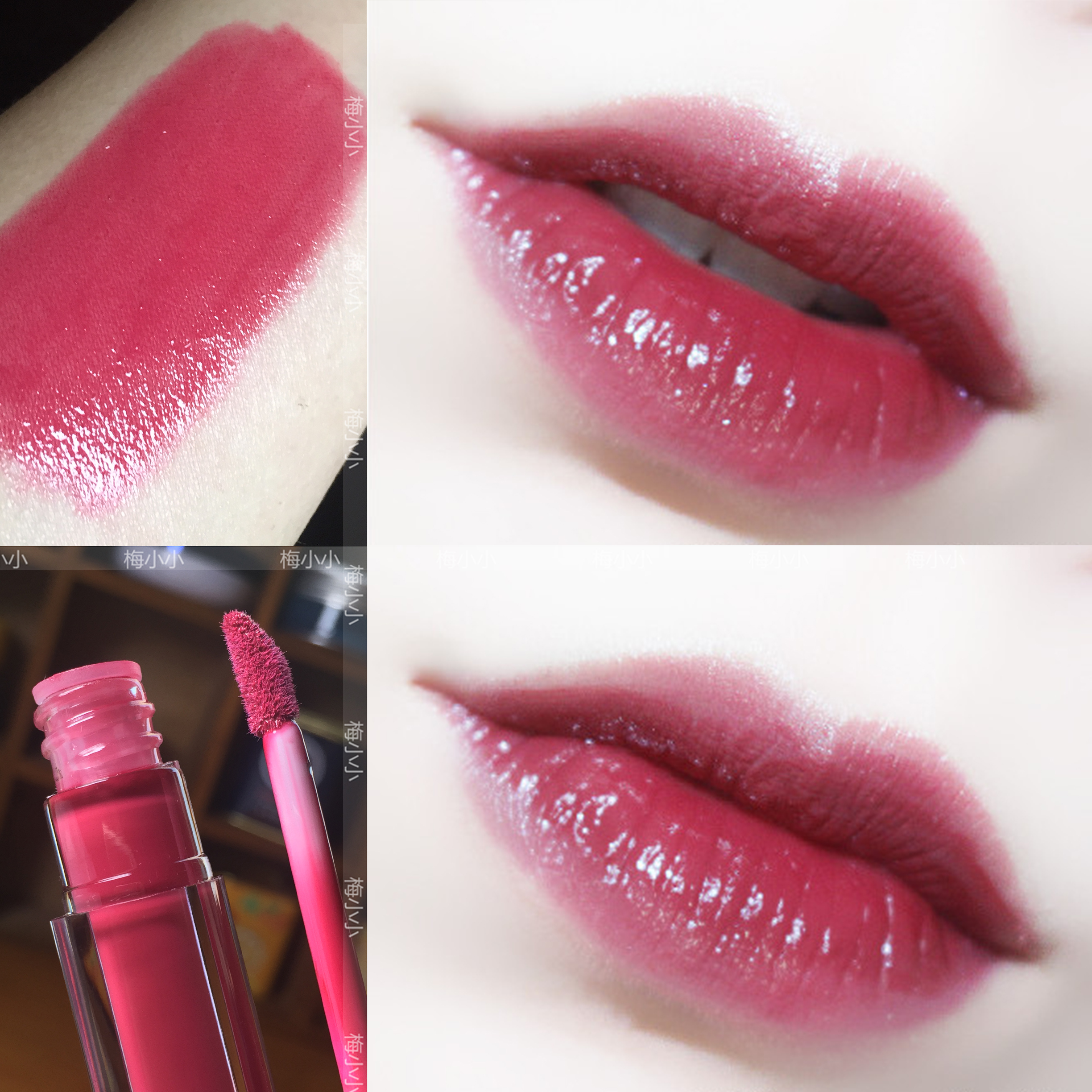 热销圣罗兰黑管409_镜面滋润保湿唇釉唇彩 y*l黑管唇釉7号替代色淡妆