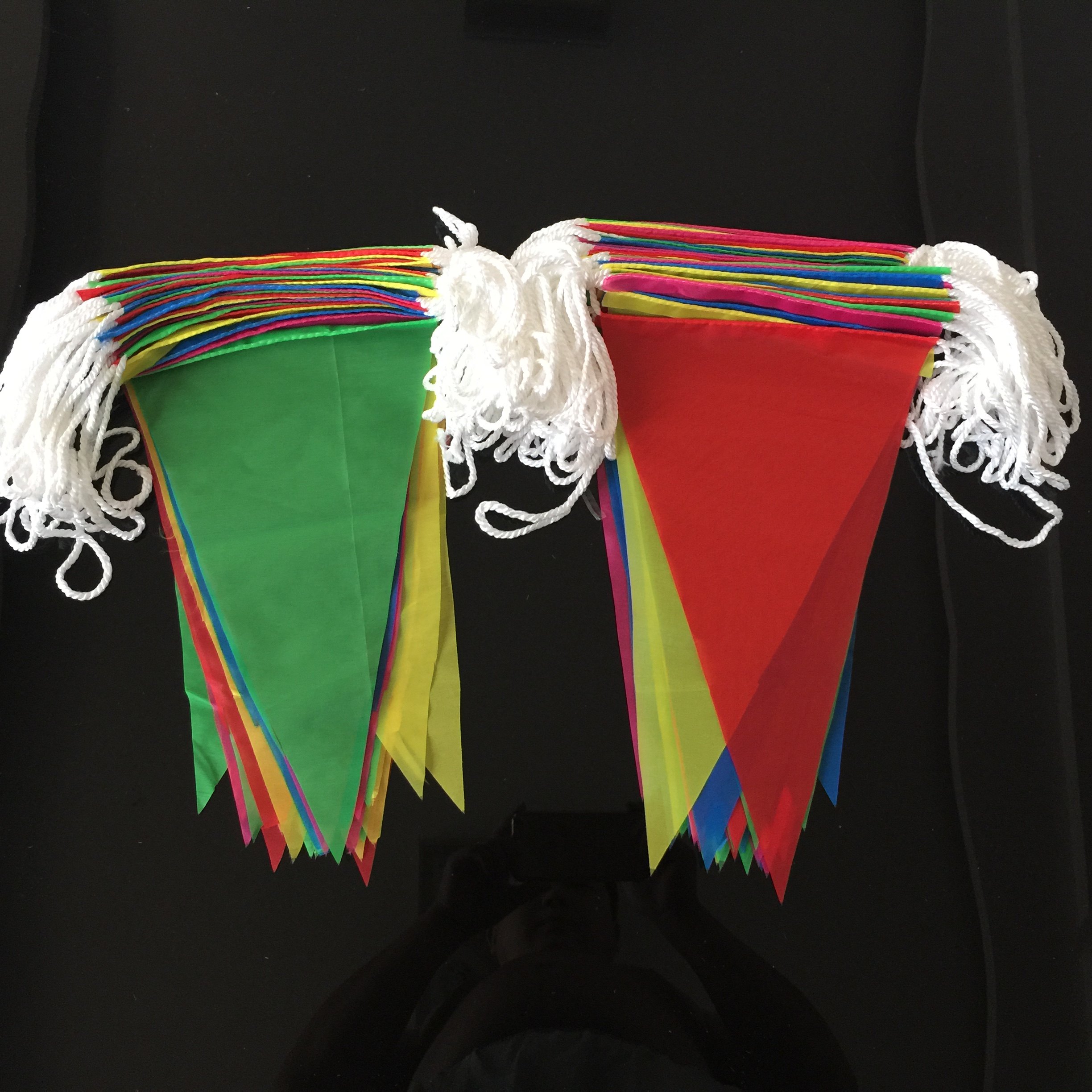 千禧良缘喜字旗串旗三角旗结婚婚礼小红旗婚庆用品批发 彩旗串旗