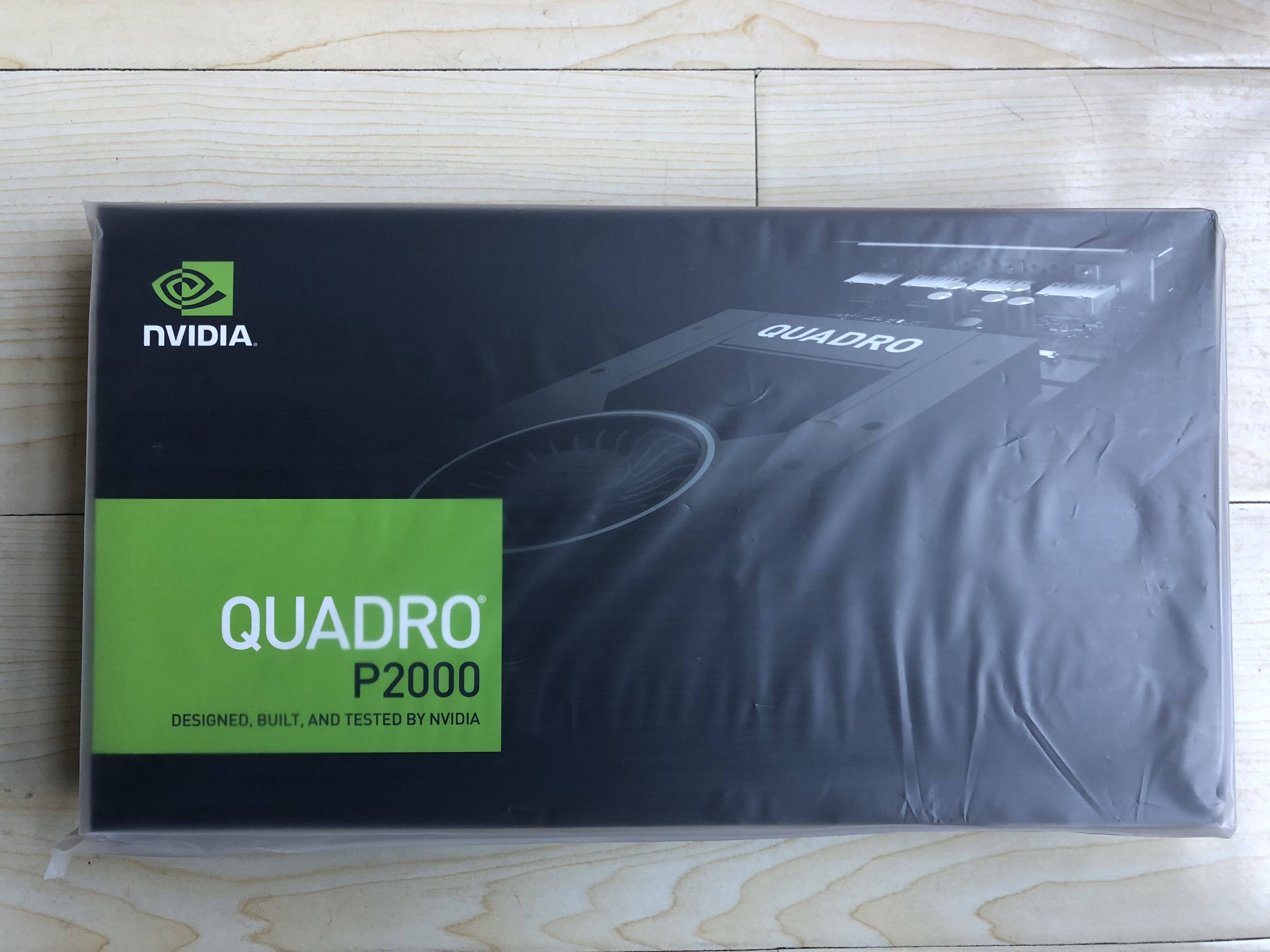 专业显卡_盒装正品英伟达nvidia quadro p2000 5gb gddr5 专业立体
